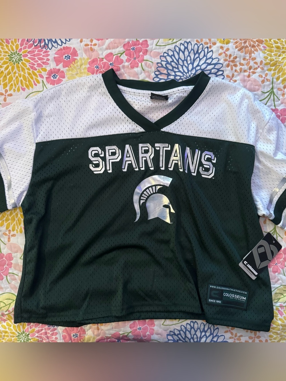 NWT large women’s Michigan state university msu jersey